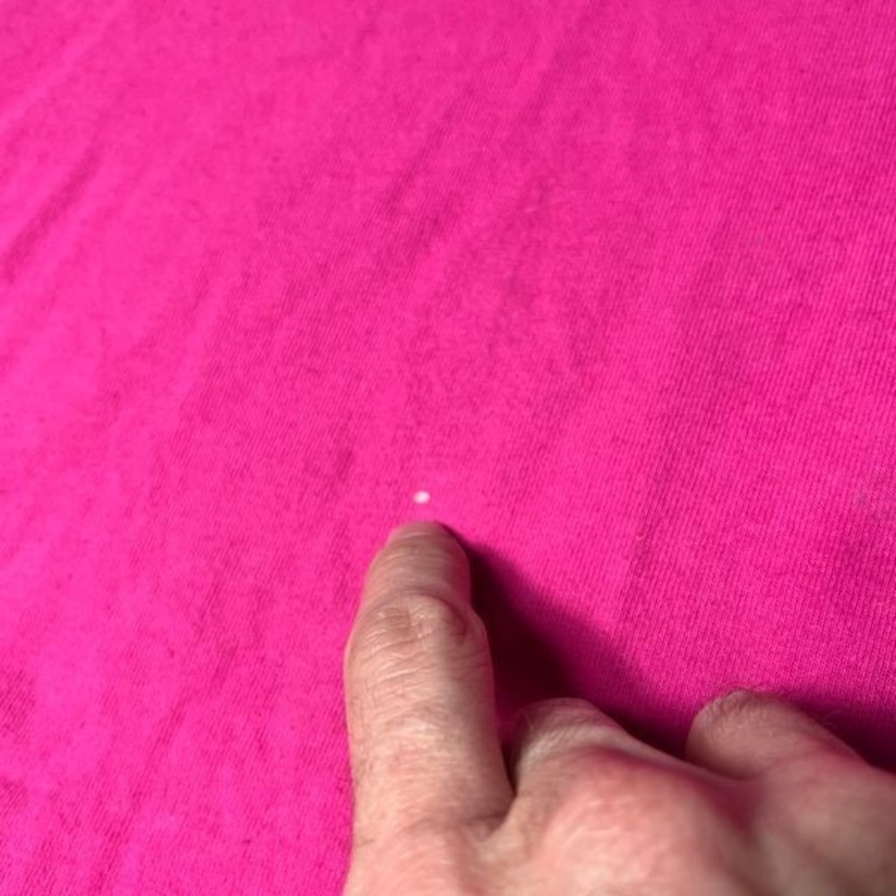 Disney Spirit Jersey Adult 2XL Pink Silver Glitter Disneyland Resort Spellout - Picture 9 of 11
